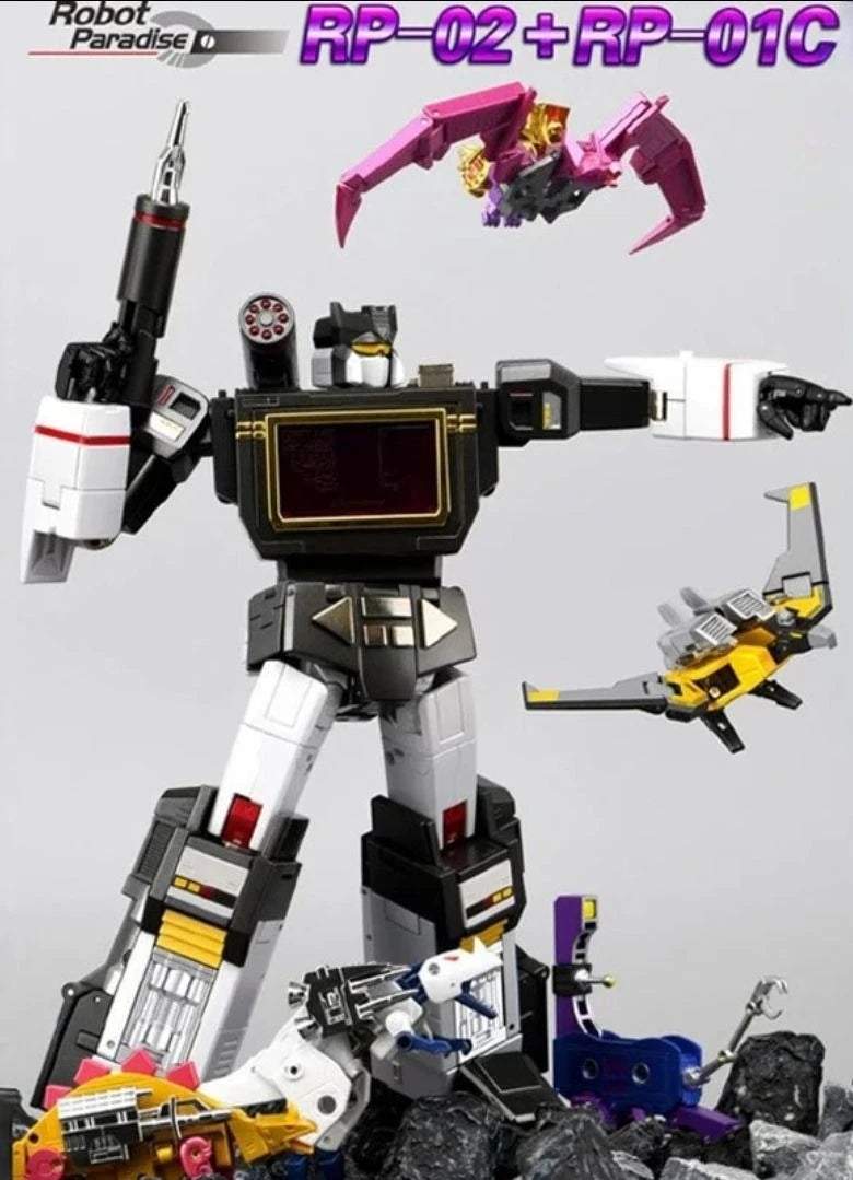 In Stock Transforming Toy FT RP02 Soundboard Black Recorder RP01C Tape Collectible Model Gifts