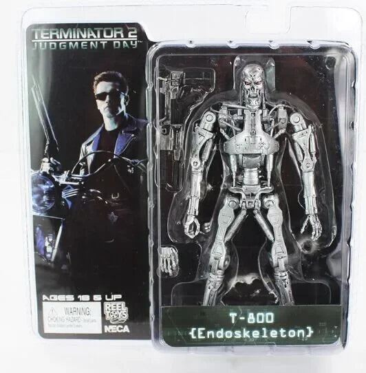 NECA The Terminator T-800 T-1000 Endoskeleton Figurine Collection Action Figure Model Toy Gift