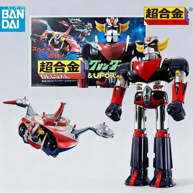 BANDAI Original Model Kit Chogokin UFO Robot Grendizer Figure Model Collection Toy Gift