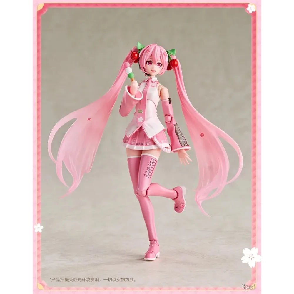 BLOKEES Miracle Edition Hatsune Miku Assembled Anime Action Figure Multi-Version Model Kit Gift for Collector & Fans Ornaments