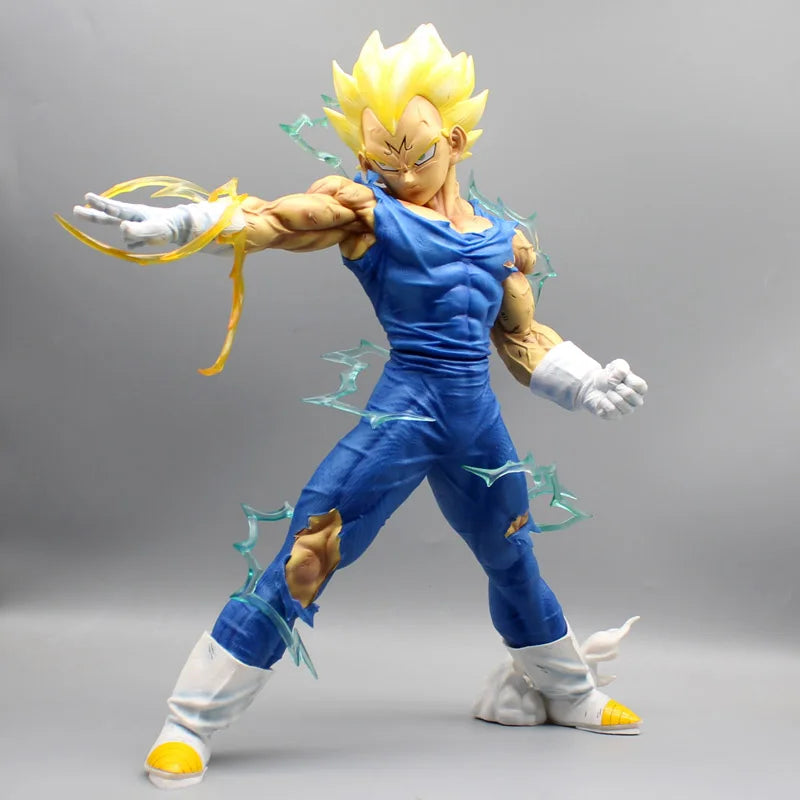 45cm Anime Vegeta Dragon Ball Figures GK Super Majin Vegeta Action Figures PVC Collection Statue Model Toys Decoration Doll Gift
