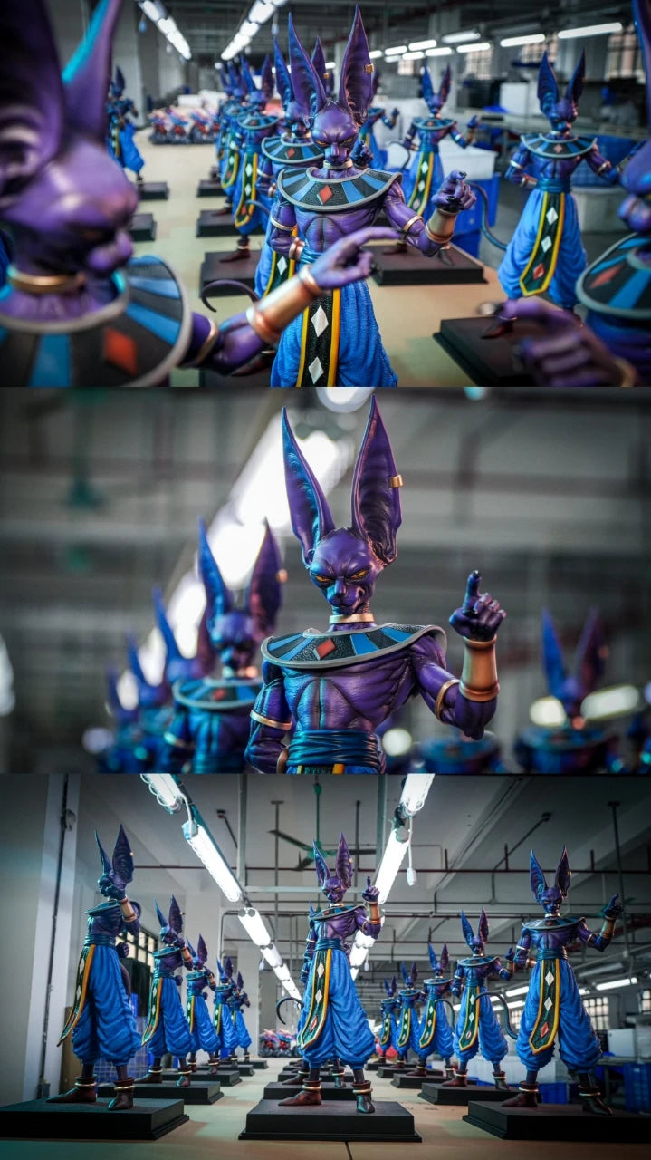 JT Studio Dragon Ball Super Large Destruction God Lord Bilus - 50 см статуя модел ръчно изработен орнамент