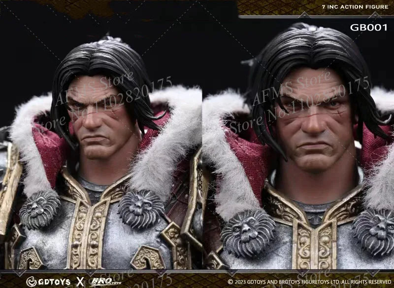 IN STOCK GDTOYS X BROTOYS 1/12 Scale Collectible Figure WOW The King Of Stormwind City Full Set 6Inch Men Soldier Action Figure