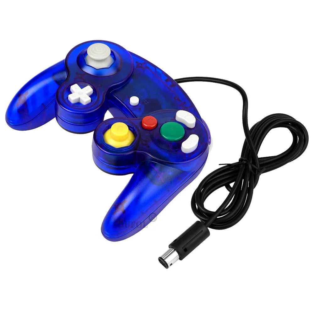 Replacement Transparent Game Controller Joystick Gamepad Wired For NGC GameCube Video Game Console Dropshpping