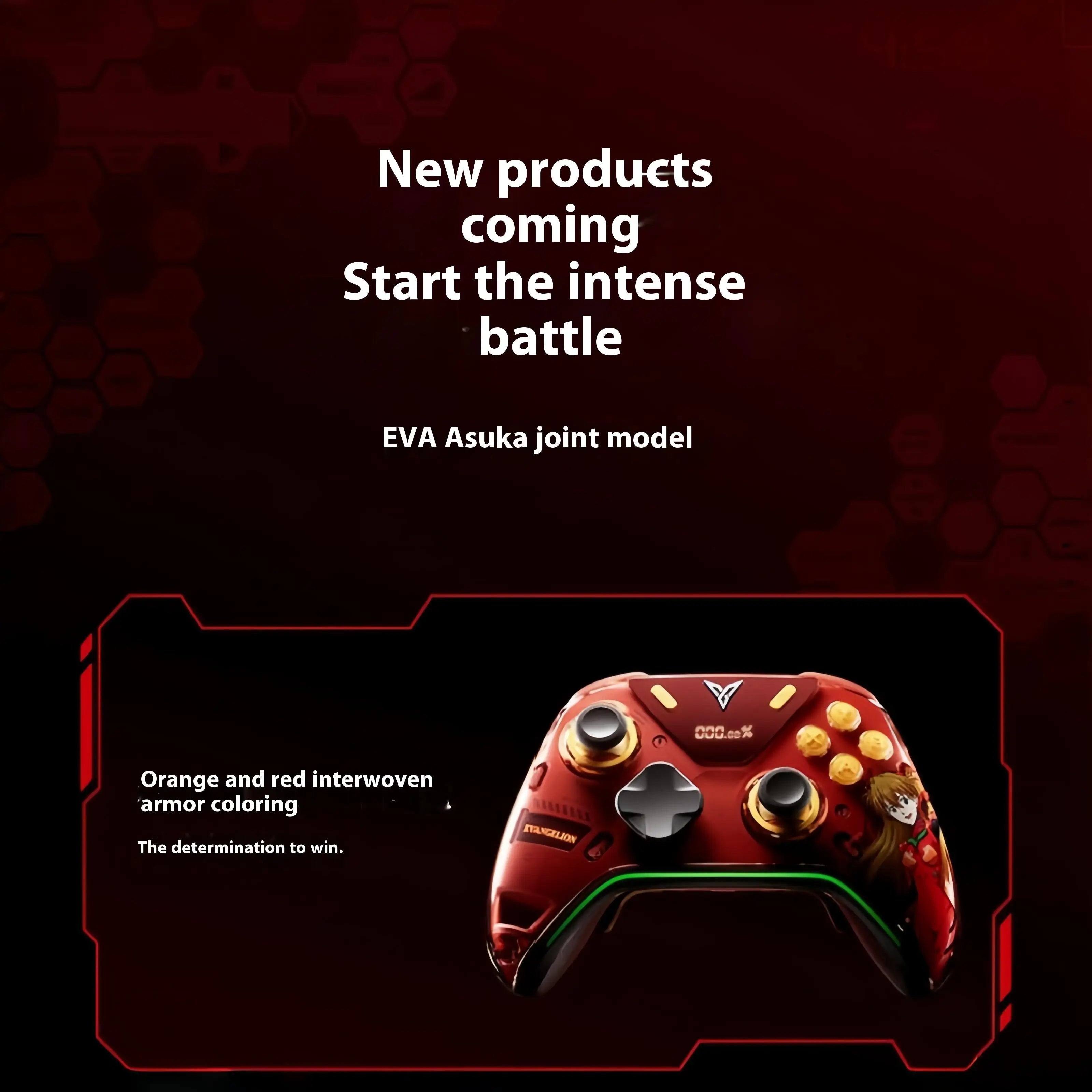 Flydigi  Apex 5 Wireless Controller with Dock for PC, Switch, Mobile, XBox & Steam | Anime Asuka Edition