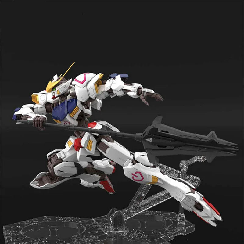 Bandai Gundam Model Kit Anime MG 1/100 Barbatos Fourth Form Mobile Suit Gunpla Action Figure Toys for Boy Children's Gift