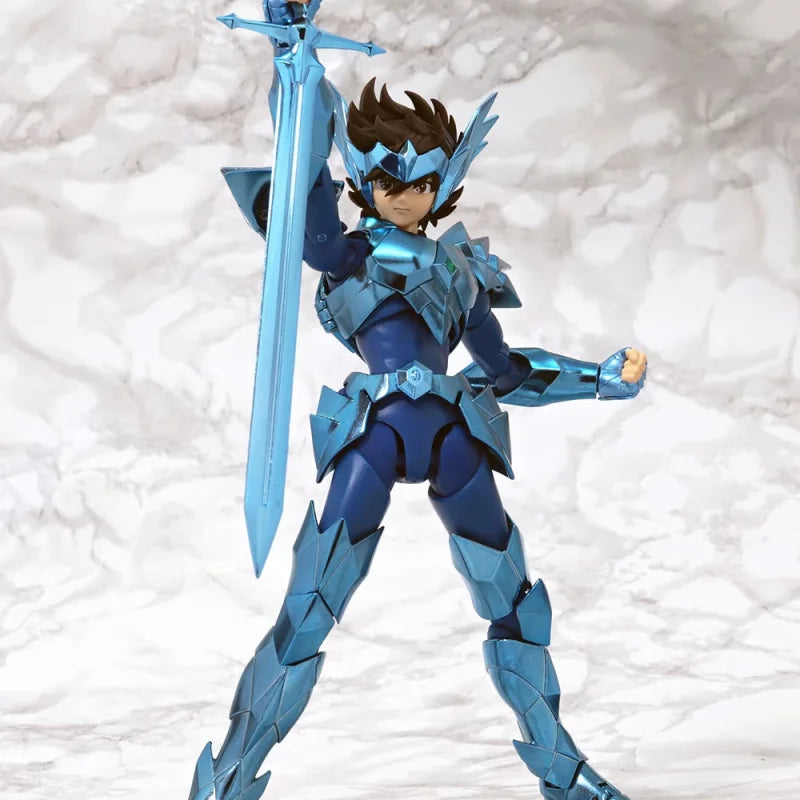 Original BANDAI Saints Myth EX Odin Seiya BP Saint Seiya PVC Action Figure Desktop Decoration Collection Toy Boy's Birthday Gift
