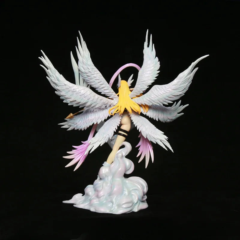 26 cm Digimon Adventure Figur Angewomon Figuren Bogenschießen Angewomon Figur Puppe Statue Sammlung Modell Kind Individuelle Spielzeug Geschenke