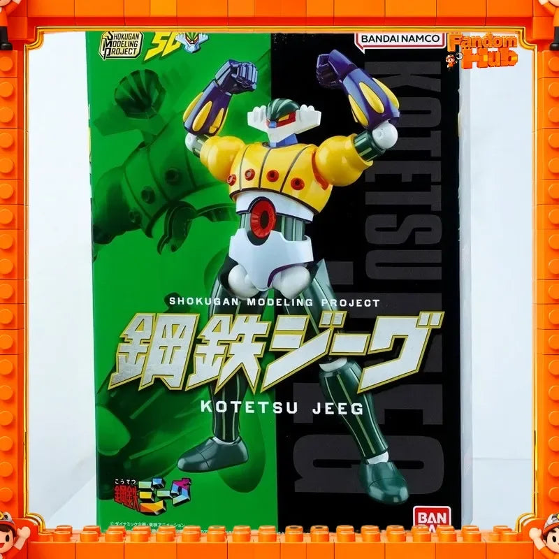 2026 NEW Genuine Bandai Steel Jeeg Assembly Model Kit Collectible Anime Robot Action Figure Toy Gift For Fans