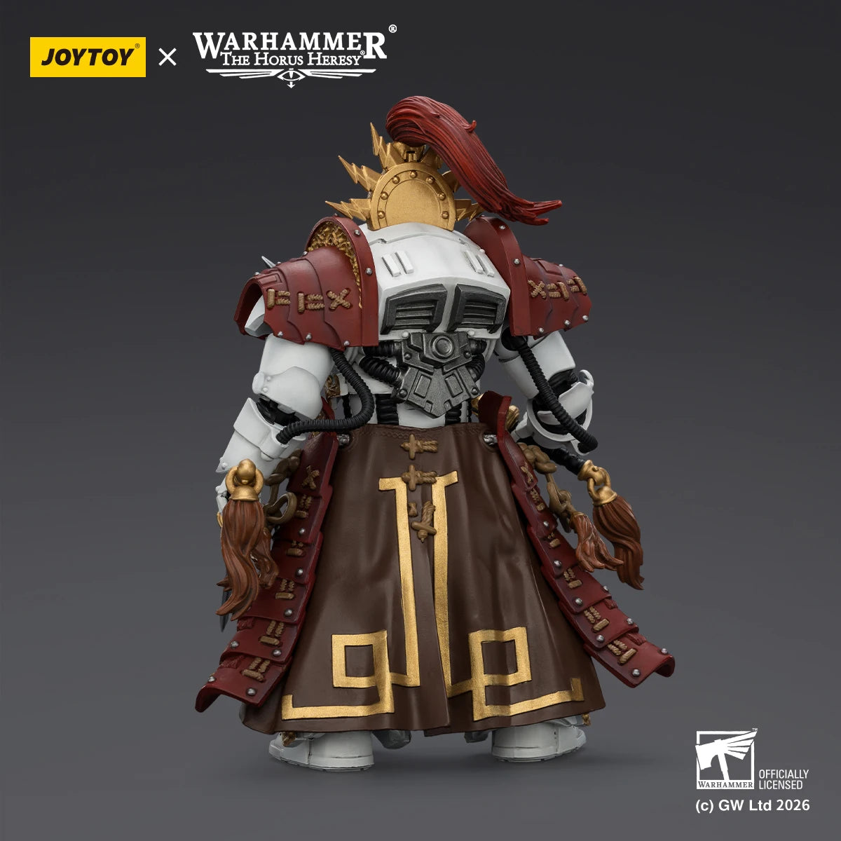 【Pre-sale】JOYTOY Warhammer 40K White Scars Qin Xa - Master of The Keshig 1/18 Action Figure Model Toy