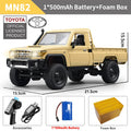 ZWN MN82 1:12 Retro-RC-Auto mit LED-Leuchten, Simulation in Originalgröße, LC79, professionelles 4WD-Fernbedienungs-Pickup-RC-Truck-Modellspielzeug