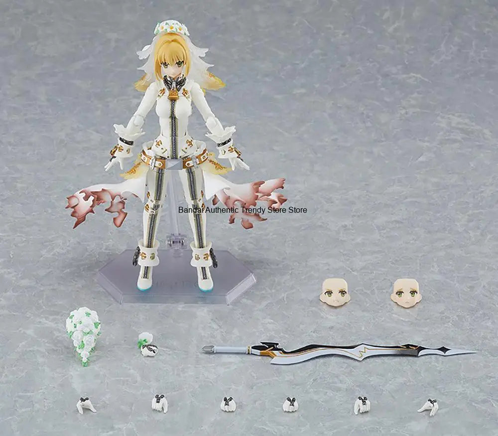 100% Original in Stock Max Factory Figma (#559) Fate Grand Order Nero Claudius Saber Bride Collection Series Action Figure Model