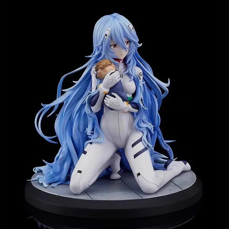15 см аниме фигурка Genesis Evangelion екшън фигурка Ayanami Rei PVC модел Kawaii статуя настолен орнамент колекция играчки подаръци