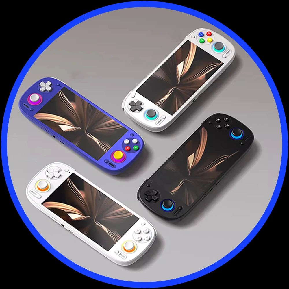Retroid Pocket 5 RP5 Game Console 5.5Inch AMOLED 1080P Resolution Screen 500Nits 5000mAh 128G Handheld Game Consoles Custom Gift