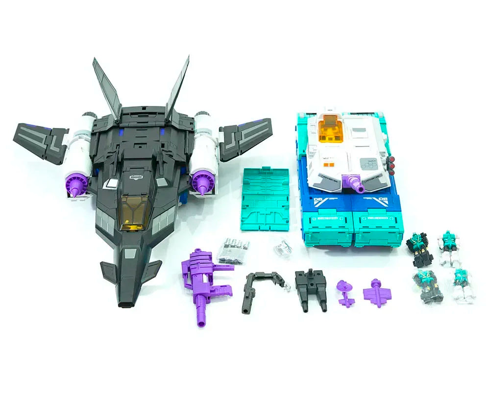 New Transform Robot Toy FansHobby Overlord MB-08A MB08A Doubl Evil MB 2024 Ver.  Action Figure toy in stock