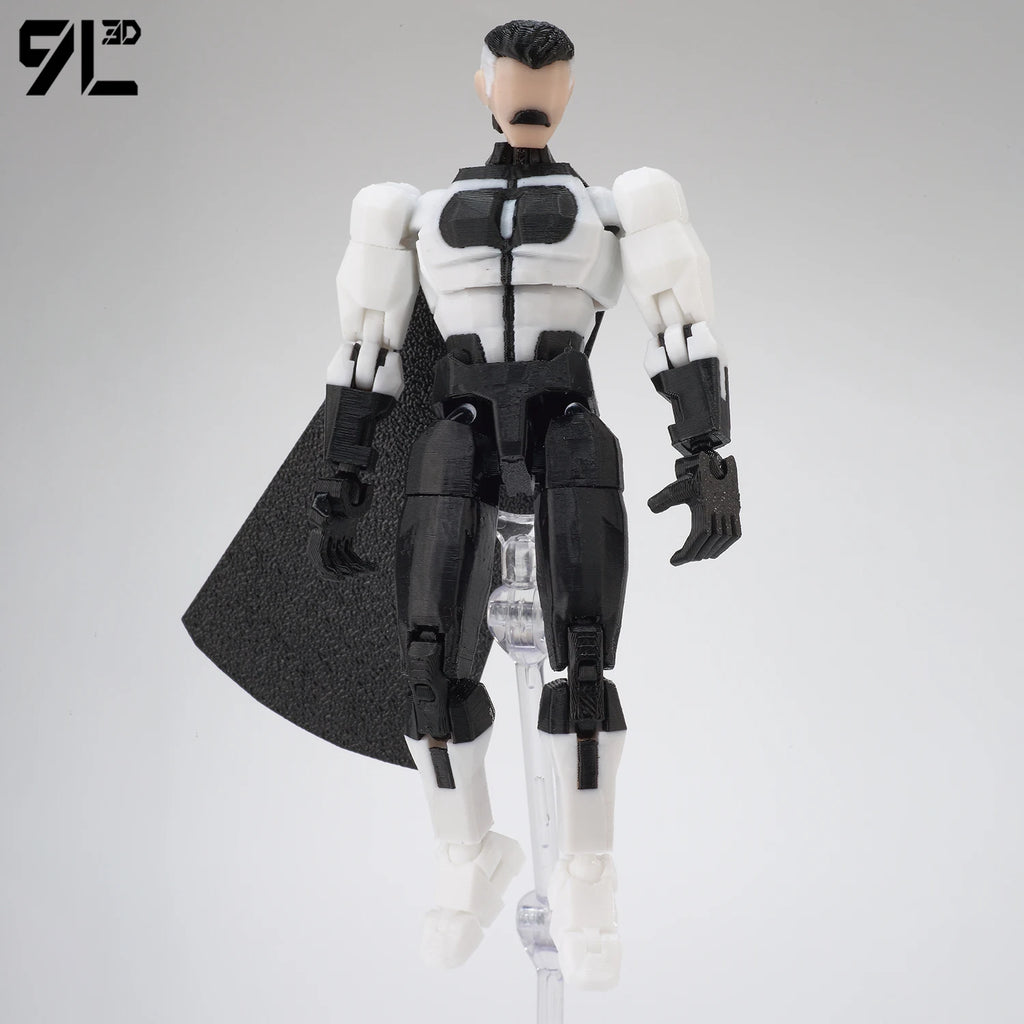 9L3D Dummy13 Unbesiegbarer Omni-Man-Verrat Anime Mehrgelenk-Shapeshift-Spielzeug Kampf-Actionfiguren Freundgeschenk Lucky Titan13