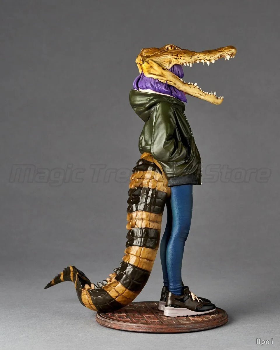 【MT】Original KAIYODO CROCO GIRL Entei Ryu 1/7 Scale Model Figure Toy