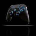 Original QRD Spark N5 Wireless Controller for PS5 PS4 PS3 IOS Android PC Hall 8-color LED lights Vibration effect PS5 Gamepad