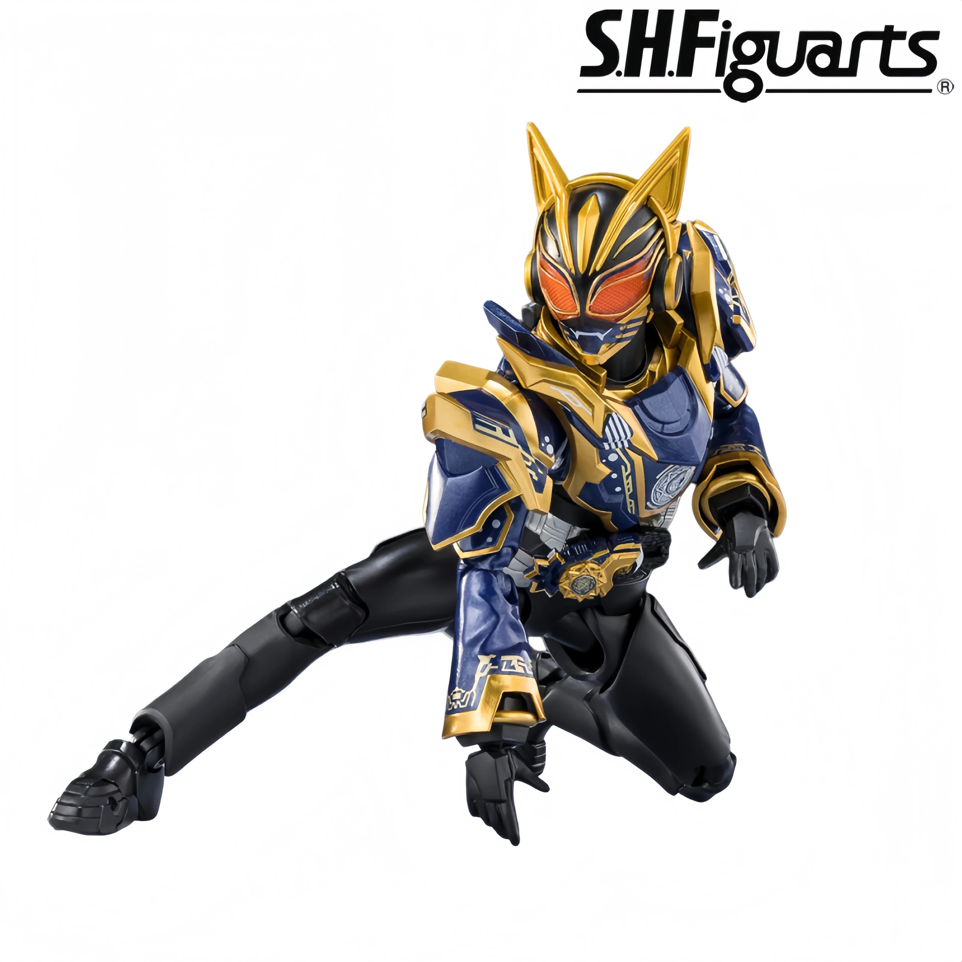 Bandai Tamashii Web Limited SHF Kamen Rider Na-Go Fantasy Form Anime Kamen Rider Geats Original Action Figure Collectible Model