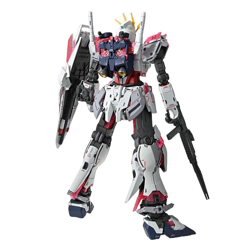 Bandai Genuine NARRATIVE GUNDAM C-PACKS "Ver.Ka" MG Action Figure Robot Collectible Assembly Model Toys Ornaments Gift Children