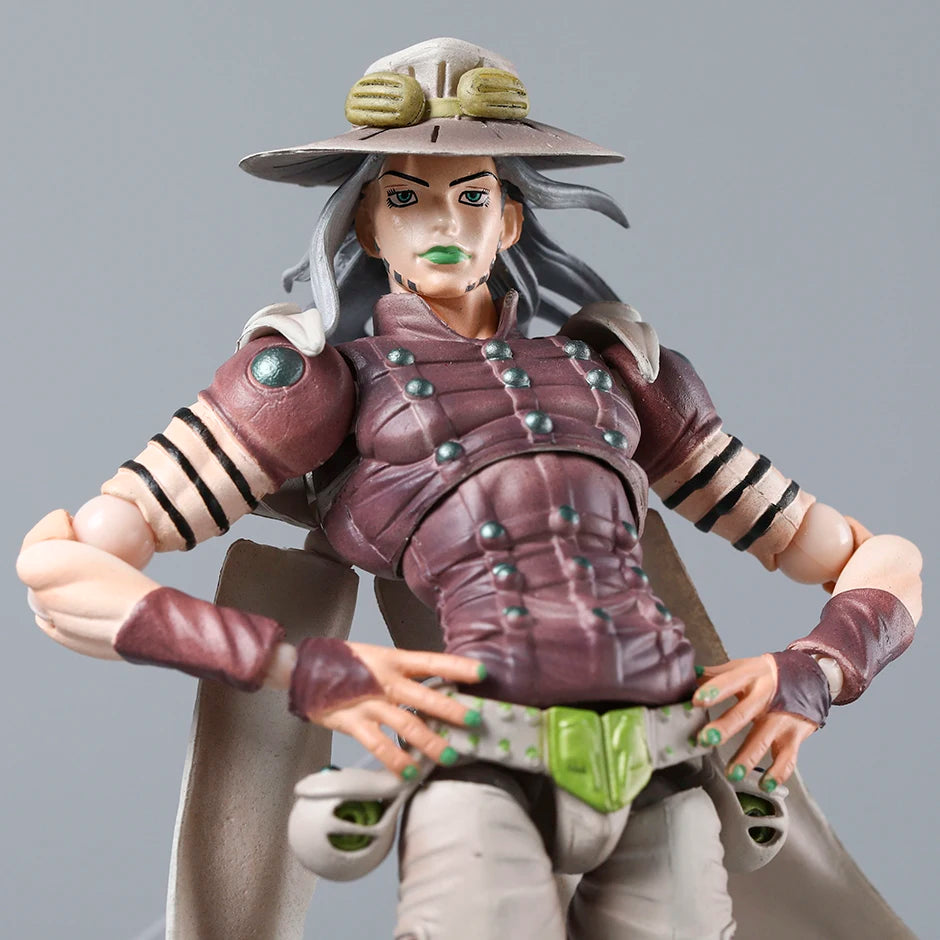 SAS Steel Ball Run Gyro Zeppeli Third Action Figure Model Gift Collectible Figurine