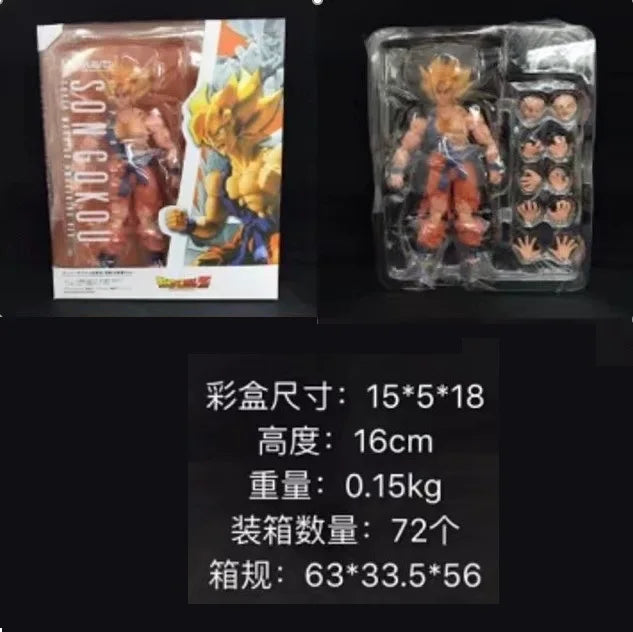 Bandai Dragon Ball Z Son Goku Figure SHF S.H.Figuarts Goku War Damage Super Saiya Anime Action Figures Model Toys Birthday Gift