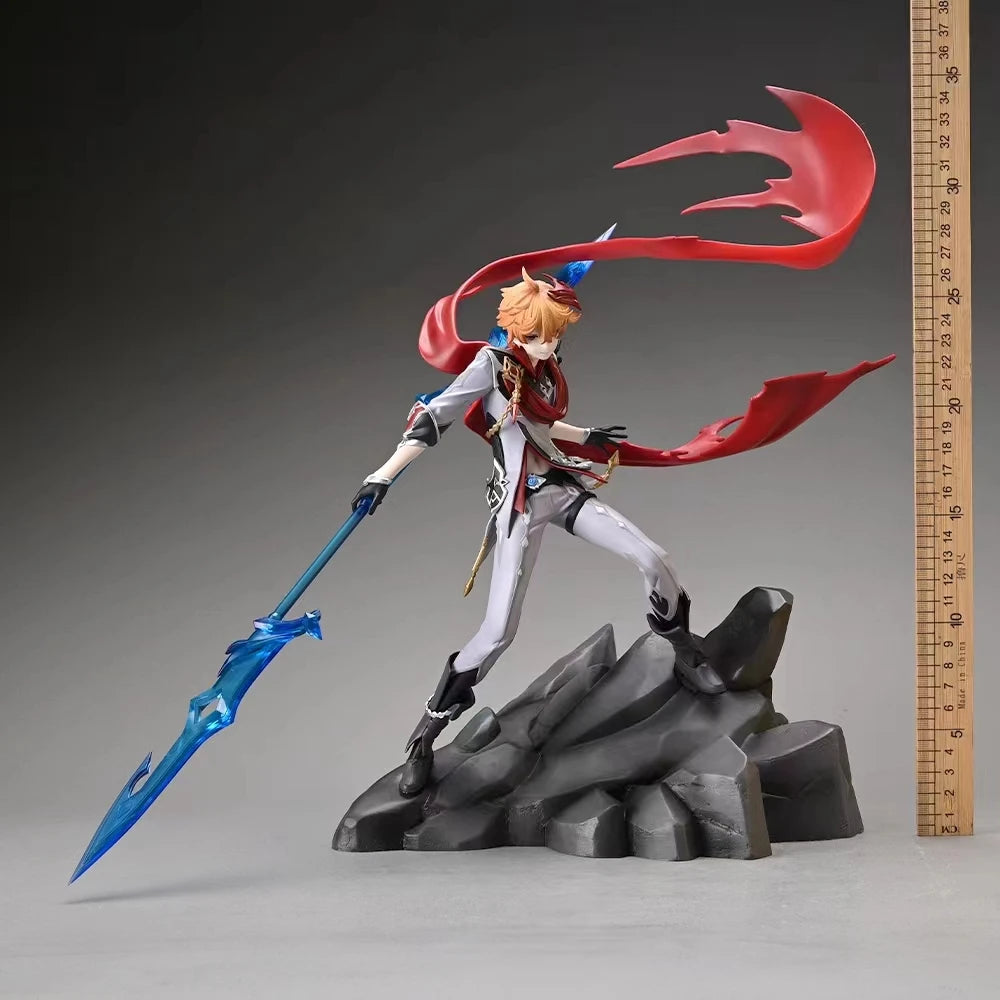 35 cm Genshin Impact Figur miHoYo Tartaglia Ajax Anime PVC Actionfigur Spielzeug Spiel Statue Erwachsenensammlung Modell Puppe