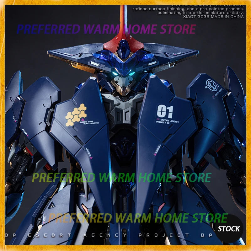 In Stock DRAGON MARK AGENCY PROJECT DP-H01 LING YAO Assembling Model Mecha Toys 1/100 XIAOT BURNING STEEL HEAVY INDUSTRY