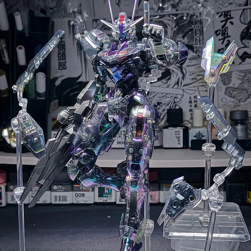 【New product】KUNLUN FM 1/100 FENGLING Mercury Witch laser color scheme with cockpit Assembly Model Kit Action Figures Toy Gift