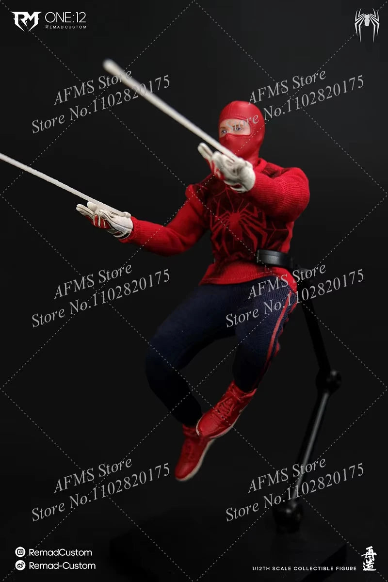 IN STOCK RemadCustom RM-008 1/12 Scale Collectible Figure Spider Hero Boy Wrestler Full Set 6" Men Soldier Action Figure Model