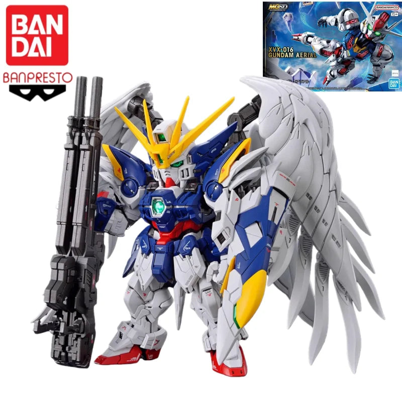 Bandai Mgsd Witch From Mercury Aerial Fengling Gundam Model Kit Gundam Mecha Warrior Figure Garage Educational Toy