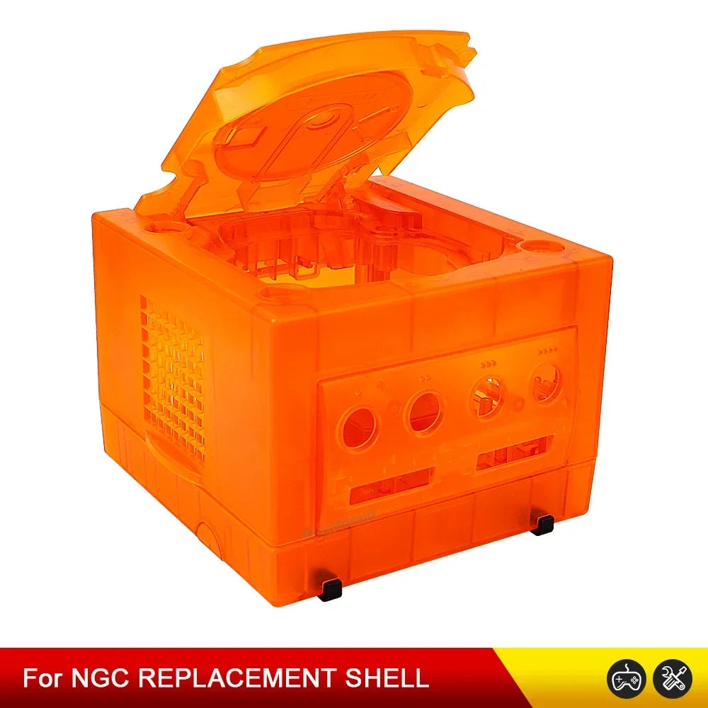 Transparent Black Blue Orange Purple Housing Replacement Shell Case For Nintend Gamecube NGC DOL-001 and DOL-101 Game Accssories