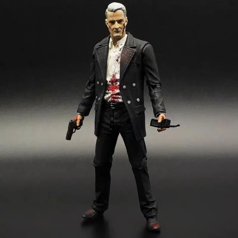 Genuine Bulk 5 Inch Action Figure Rick Grimes Morgan Jones Andrea Pvc Anime Model Collectible Toy