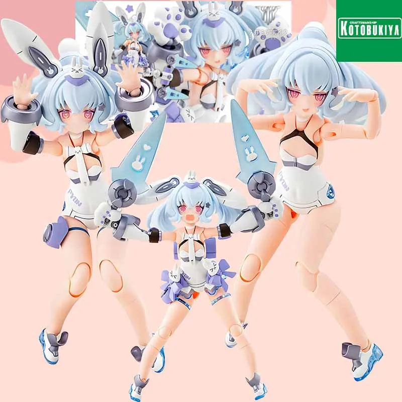 MEGAMI DEVICE PUNI MOFU LANG KKURO MAO Anime Action Figures Original kotobukiya Model Toys Collectible Model Ornaments Gifts