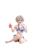 Original Genuine Model Taito Desktop Cute 10cm Uzaki-chan Wants to Hang Out Hana Uzaki Beach Swimsuit Figure Anime PVC Toys