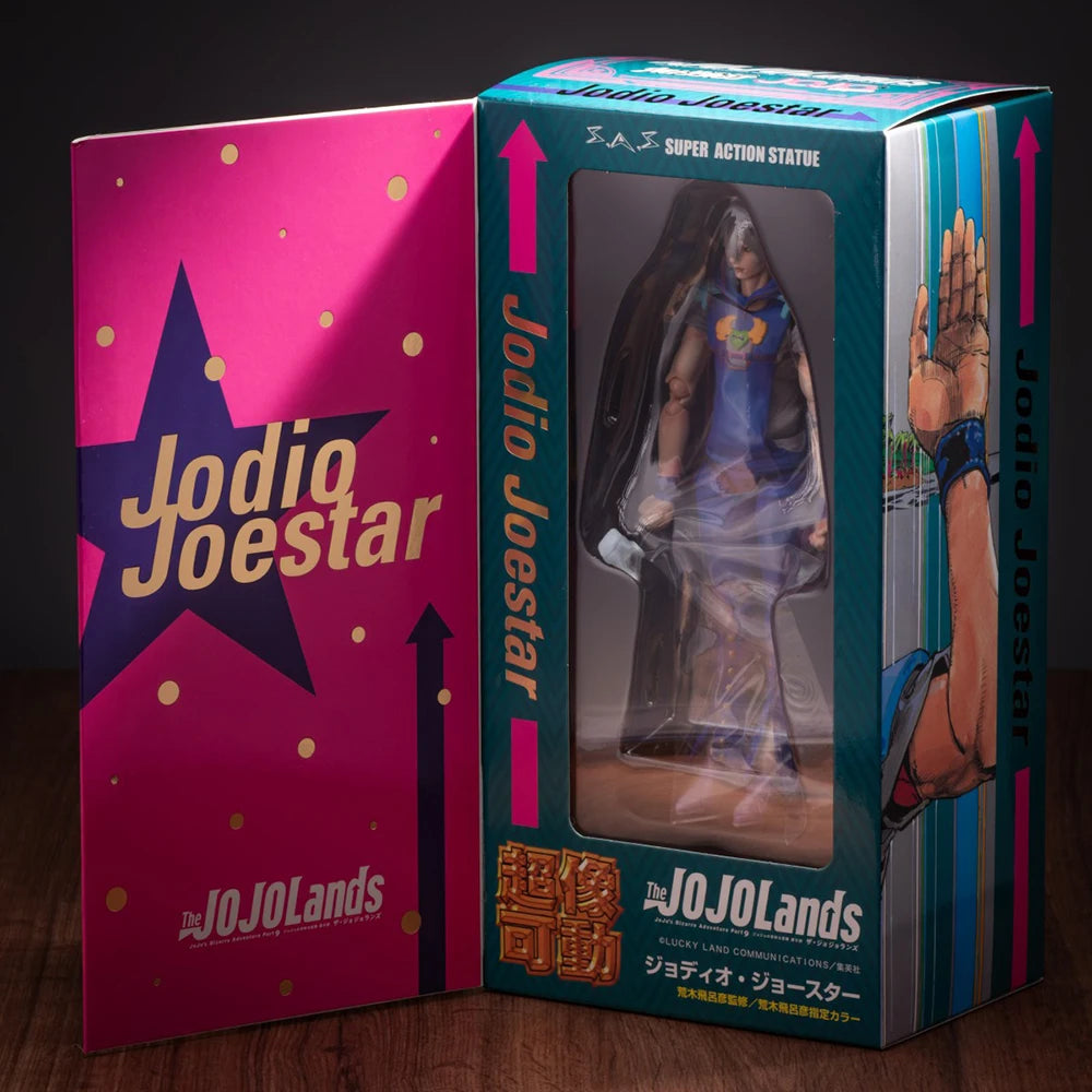 Original in Stock Jump Shop, Medicos Entertainment Jojo No Kimyou Na Bouken Jodio Joestar Anime Figure Action Figure Model