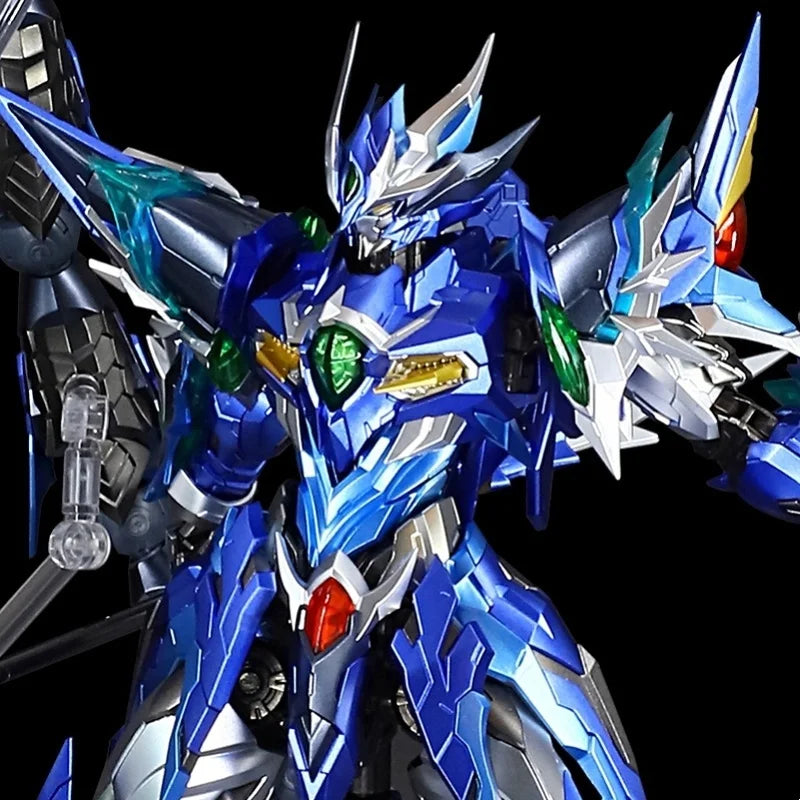 Motioneer Ao Bing (Custom Metallic Finish), Bai Qi, Ne Zha, Cao Ren, Red Oni & Ruo Weiyuan -  Mecha Assembly Models Gifts Fboys