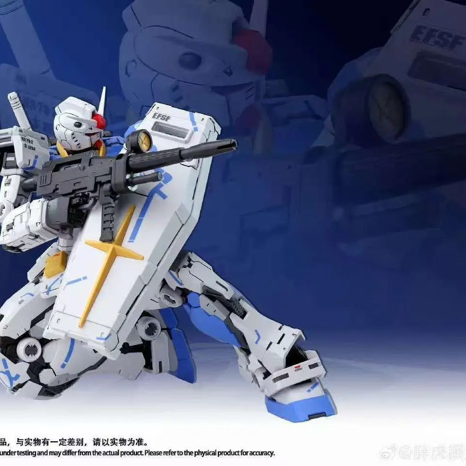 New In Stock Fat Cat Model Rg Mg 1/100 Model Rx-78-2 Ver 2.0 Assembly Model Kit Rgu Movable Joints Collectible Kits Models Toy