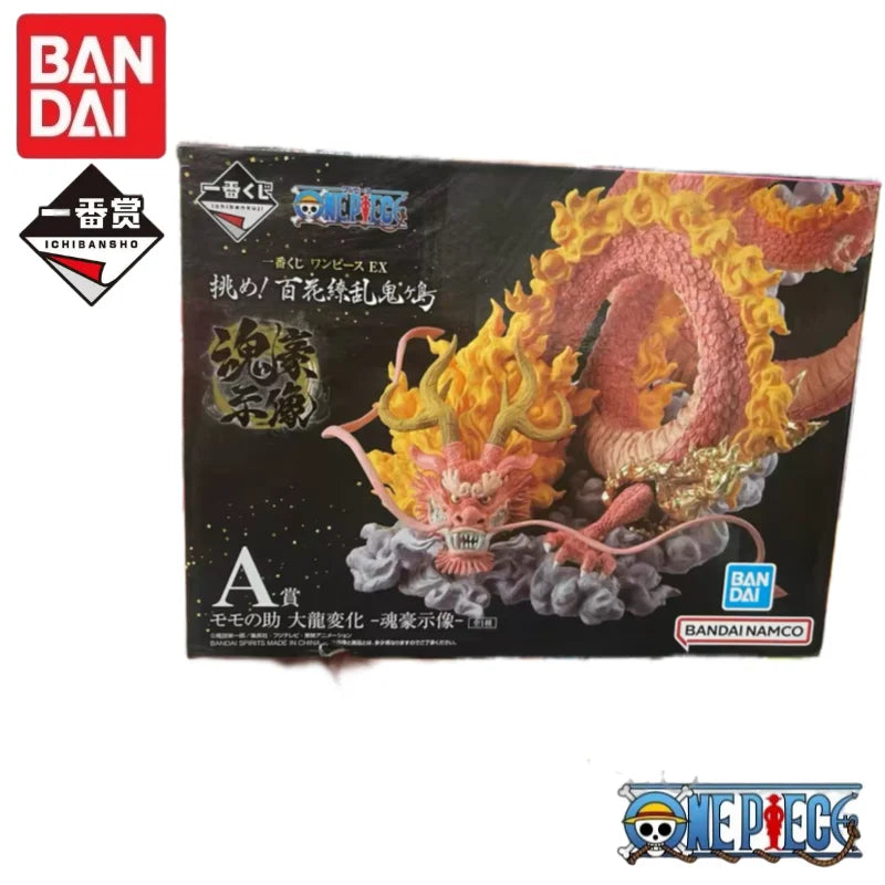 Auf Lager Original Bandai One Piece Ichiban Kuji Ex Blumen reichlich Drachen Kozuki Bestial Yamato Anime Figuren Spielzeug Kinder Geschenk