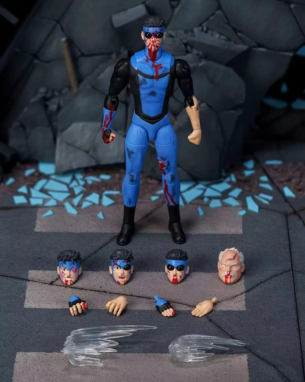 Jada Toys Invincible Boy Invincible Mark Oliver Conqueror 6" Inch Action Figure Collectible Toy Gift