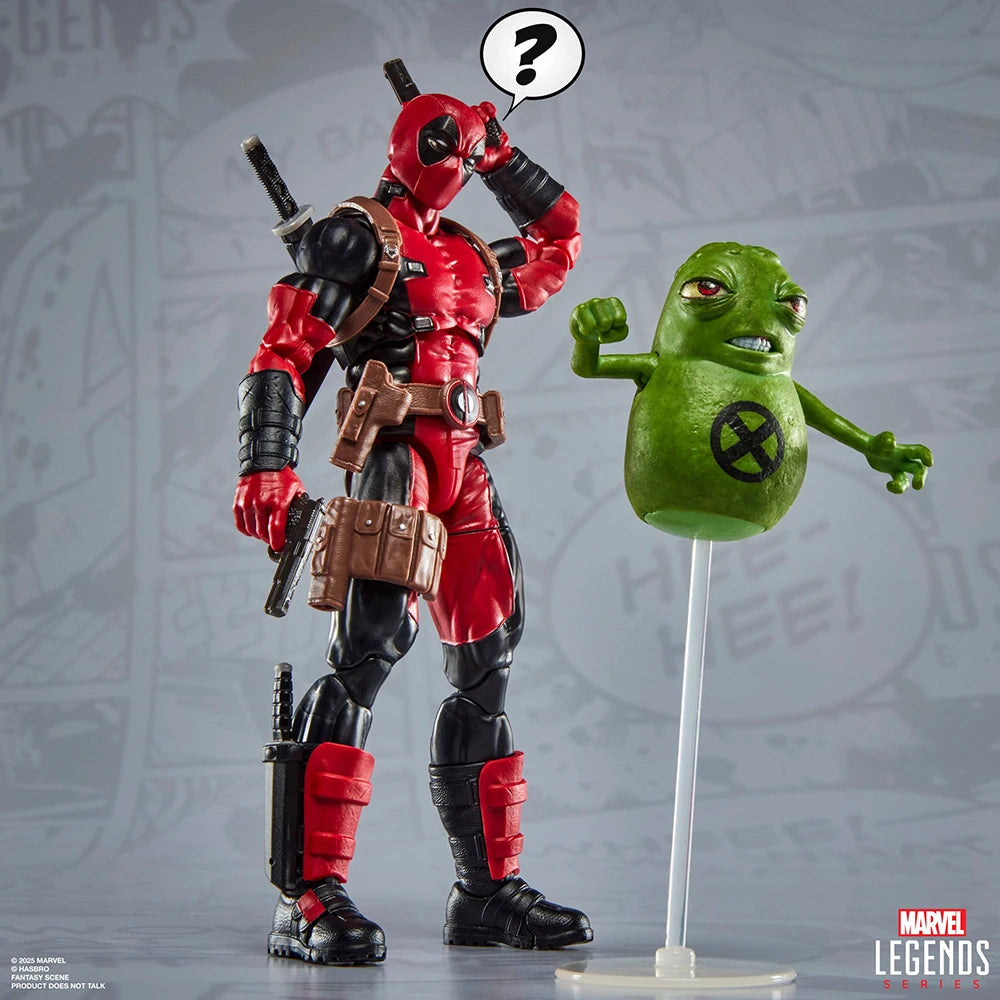 [In-Stock] Original Hasbro Marvel Legends Maximum Series Deadpool & Doop 15cm Deluxe Anime Action Figure Model Ornament Toys