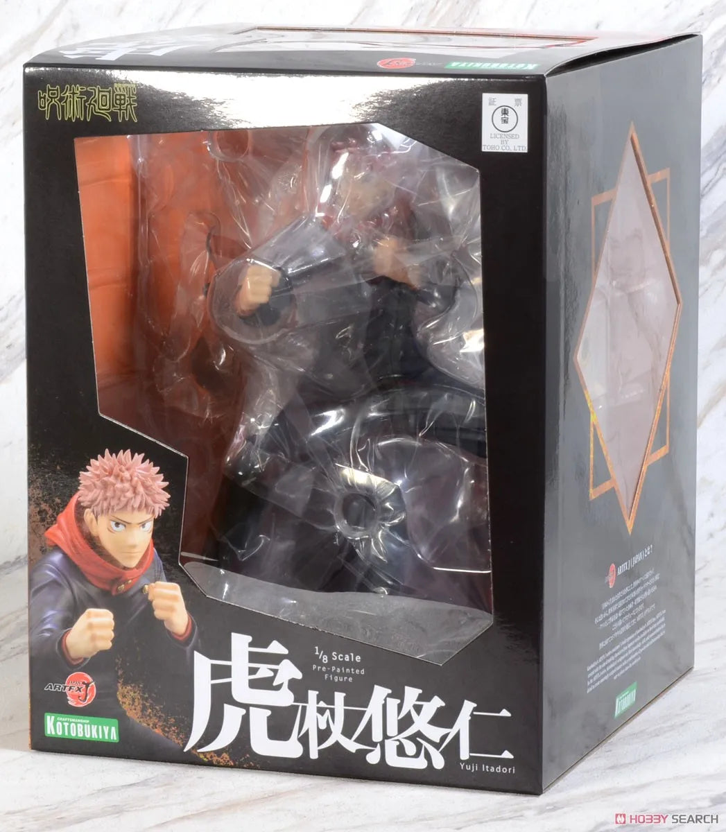 In Stock 100% Origina Kotobukiya PP928 1/8 Jujutsu Kaisen Artfx J Yuji Itadori Anime Action Collection Figures Model Toys