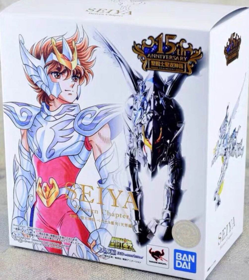 Original Bandai Saint Seiya Cloth Myth 15th Pegasus Heaven Chapter Celestial Version In Stock Anime Action Figures Model Toys