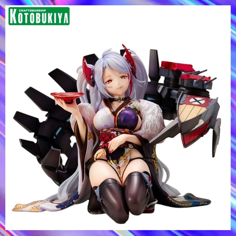 Original in Stock KOTOBUKIYA  Azur Blue Route Prince Eugen Baihualu 1/7 Figures Model Toys Collection Ornaments Gifts