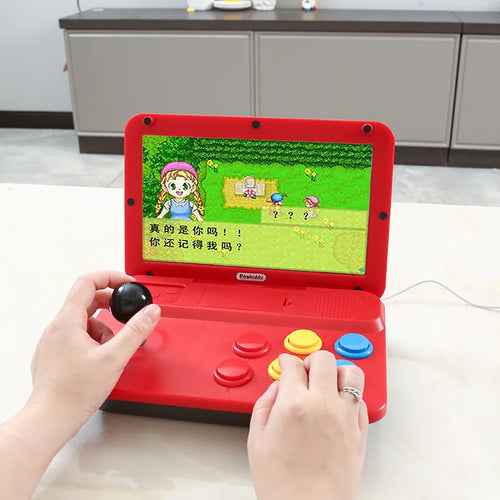 10-inch Arcade Game Console Large Screen Dual Joystick Retro Desktop Gaming Machine