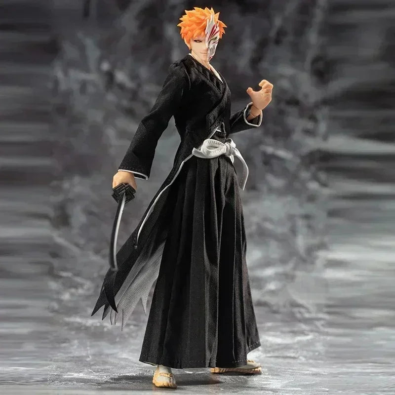 Dasin/Great Toys/GT Bleach Kurosaki Ichigo Aizen Sousuke Ukitake Jushiro Ichimaru Gin SHF Action Figure Present Model in Stock