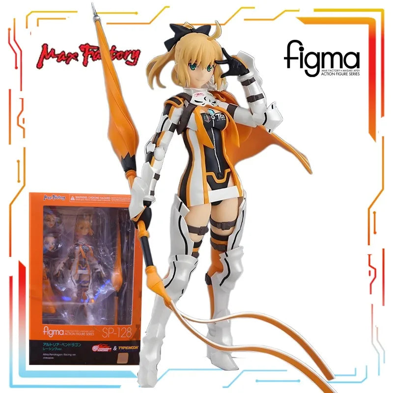 Brand New Spot Goods MAX Original FIGMA Series Joan of Arc Anime Figure Assembly Model Toys Collectible Model  Gifts for BOYS
