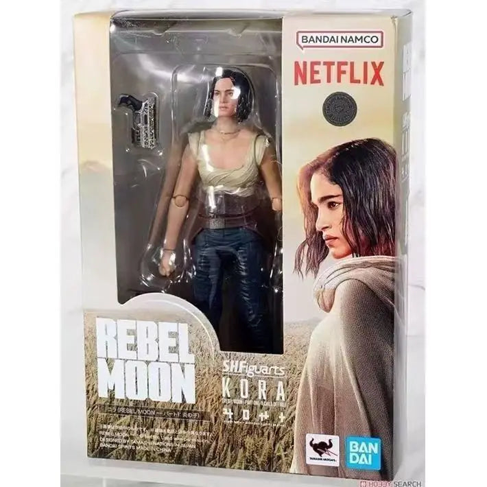 Bandai S.H.Figuarts Rebel Moon Kora Jimmy Nemesis Fire Vamp Action Figure Model Toy Collectible Gift