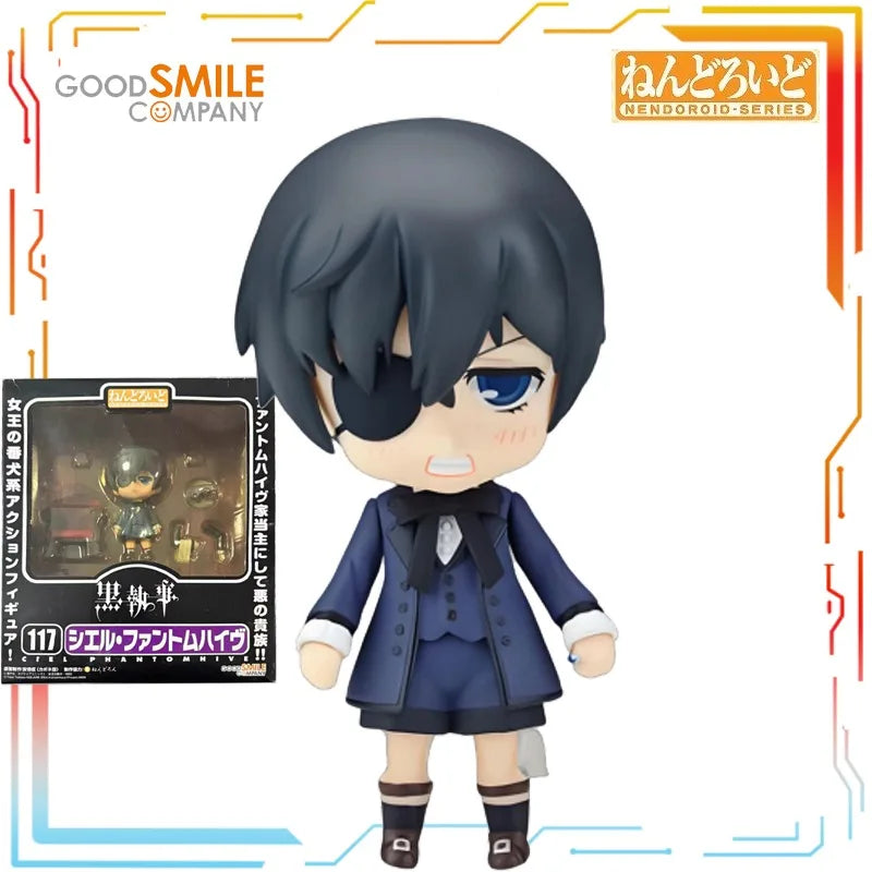 GSC Q-version Movable Humanoid Nendoroid Black Butler Circus Black Butler Circus Character Figurines, Holiday Gifts for Friends