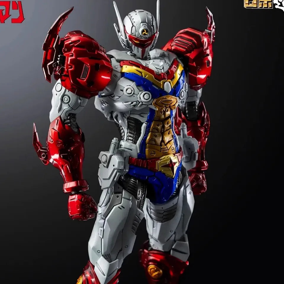 In Stock Threezero Cosmic Knight ROBO-DOU Cosmic Knight Metallic Version 3Z0540 Action Figure Collection Gift